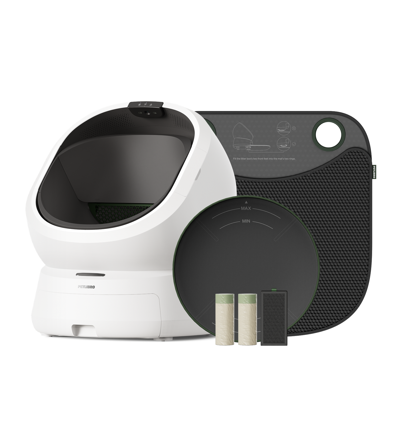 Luma Smart Litter Box & Accessory Kit For Pet